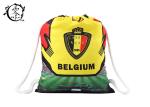 Belgium Digital Athletic Cinch Printed Drawstring Backpack Bag Polyester Medium