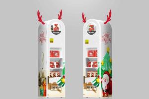 Wholesale Lucky Box Automatic Vending Machine OEM Available 0.4m Width from china suppliers