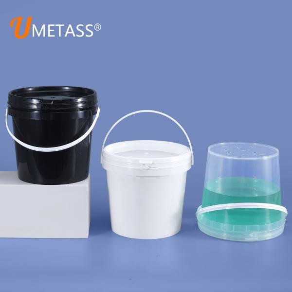 20L 5 Gallon Plastic Pail Bucket for Heat Transfer Printing Thick Packaging