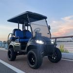 Latest Trends 48V 62V 72V 5KW7.5KW Motor 4 Seater New Golf Cart Electric CE
