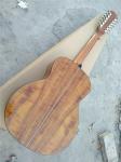 Koa Grand Auditorium jumbo 12 string armrest bevelled cutway presys 301EQ 12