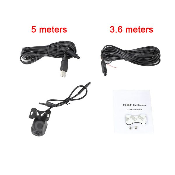 Wide Angle Waterproof Night Vision Wifi Car Rear Backup Rearview Wireless Reverse Camera
