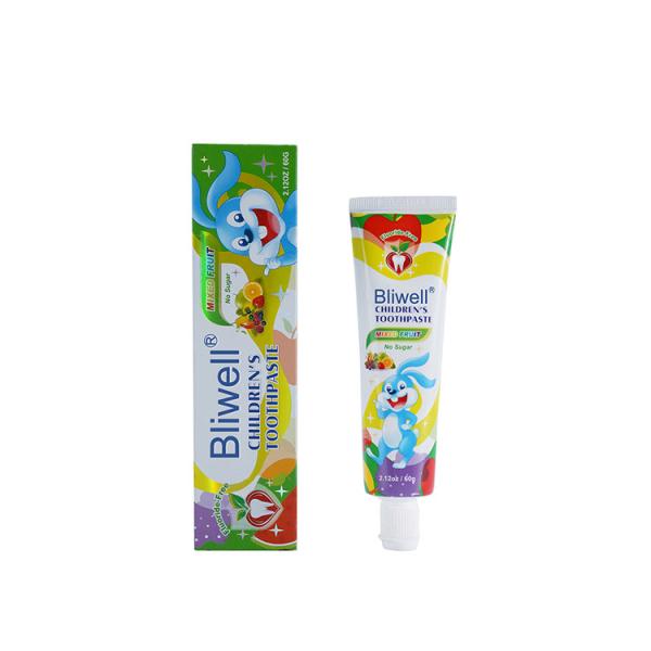 125g kids Bubble Gum Flavored Toothpaste children's toothpaste safe to swallow