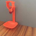 Orange Poultry Nipple Cup Chicken Water Dispenser Nipple Plastic ABS