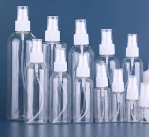 China 30ml 50ml 60ml 100ml 120ml 250ml empty cosmetic Pet Plastic mist perfume Spray Bottle Mini Plastic PET Spray Bottle on sale