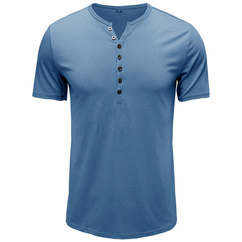 OEM maufactory Round Neck T Shirt Men'S Cotton Short Sleeve Summer Loose And Leisure European