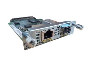Wholesale EHWIC-1GE-SFP-CU Cisco EHWIC Card , EHWIC WAN Interface Card 1 X SFP Slots from china suppliers