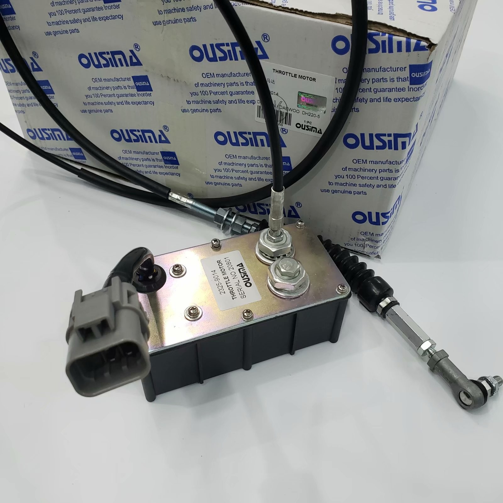DH220-5 Excavator Throttle Motor , 2325-9014 doosan engine parts