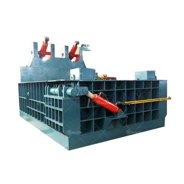 Fully Automatic Scrap Metal Steel Aluminum Cans Recycling Baling Press Baler