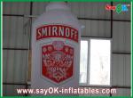 Advertising 3 - 6m Inflatable Wine Bottle With Logo Printing