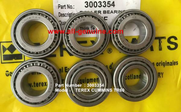 CUMMINS ENGINE TEREX 3003354 ROLLER BEARING NHL DUMP TRUCK MINING QUARRY TR45