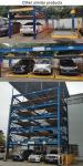 Motor Chain Drive Vertical Rotary Parking Lift For Multistory 40 Tons Capacity