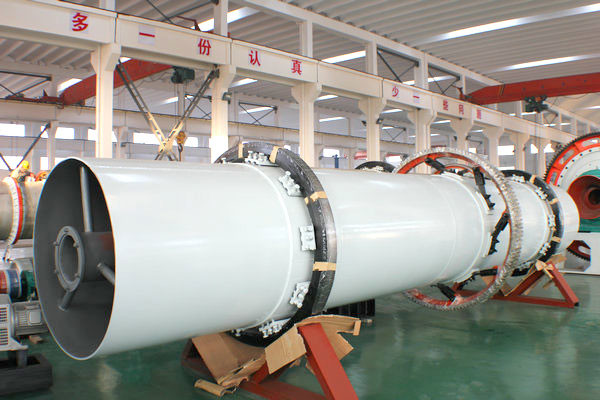 Iron Ore Industrial Rotary Dryer Drying Wet Metal Powder With CE ISO Certification