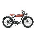 Highly 26-inch Fat Tire Retro Electric Motorcycle with 48V 750W Motor and 8