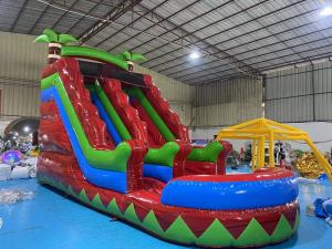 China Waterslide With Pool Inflatable Water Slide For Kids Bounce House Jumper Bouncy Castle Commercial Adult Large Bouncer on sale