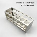 40/6/8/10 Laboratory Stainless Steel Test Tubes Holder Centrifuge Tubes Racks