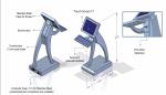 Exhibition Centers Interactive Information Kiosks, PC Keyboard