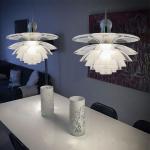 Denmark Designer Glass Pine Cones Pendant Light Modern Acrylic Hanging Lamps(WH
