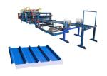 Trapezoidal Roof Tile Sandwich Panel Forming Machine Sheet Thickness 0.4-0.7mm