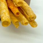 Wheat Flour Crunchy Chinese Yam Rolls Snack Low Fat Rice Cracker Mix