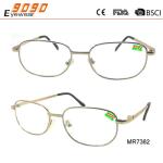reading glasses with metal frame, hot fashionable style,suitable for women