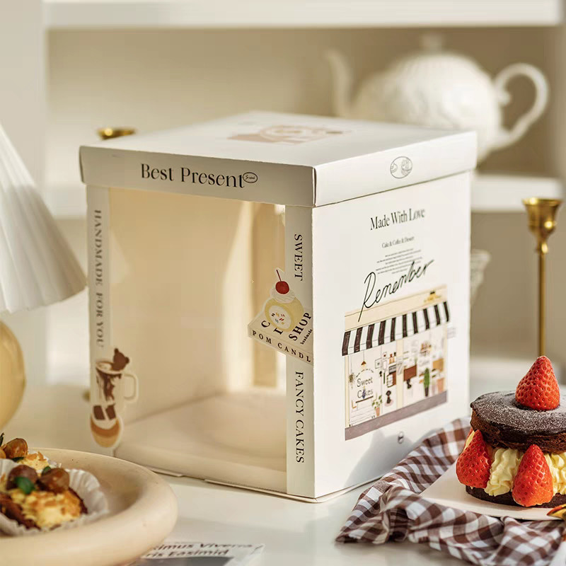 Custom Made Large Cake Boxes For Personalized Packaging