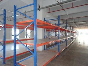 China high density wood / plywood shelves medium duty shelving storage racking system on sale