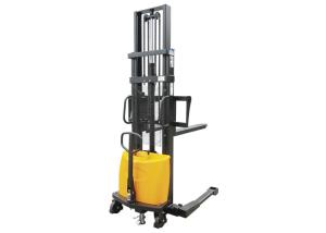 Wholesale 1000kg Powered Pallet Stacker , Adjustable Straddle Pallet Stacker Truck from china suppliers