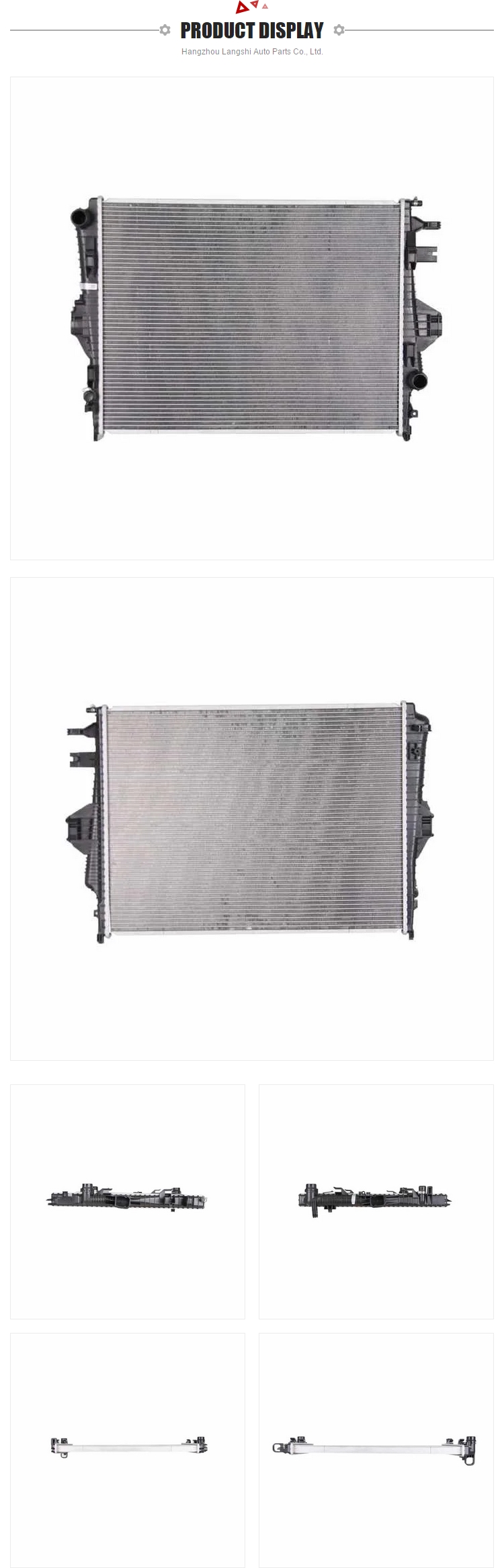 PORSCHE Cayenne V6 V8 VW VOLKSWAGEN TOUAREG 95810613220 VWA2320 Aluminum Brazed Radiator