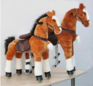 Wholesale Amusement Park Equipment Mechanical Pony Kid Ride On Walking Animal Rocking Horses from china suppliers
