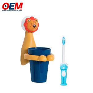 Wholesale Customized Toothbrush Holder Baby Wall Mounted Toothbrush Cup OEM Cartoon Tooth Cup from china suppliers