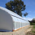 100% Shading PE Light Dep Blackout Plastic Green Houses Easy To Install