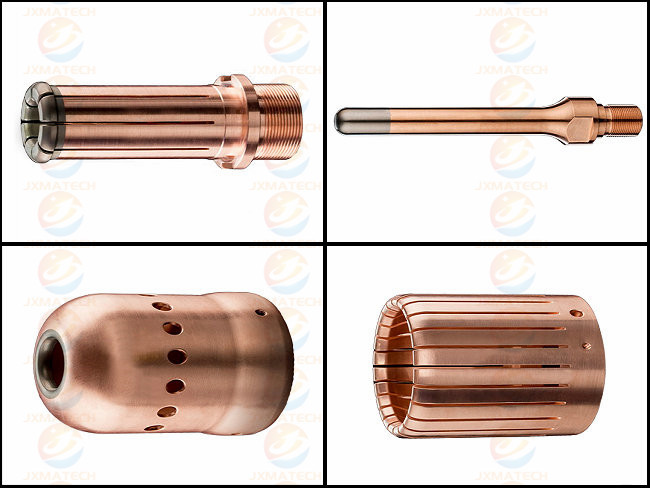 Customized Copper Tungsten Electrodes For High Voltage Anodes / Cathode Discharges