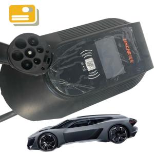 Wholesale linchr Portable Ac Ev Charger Reference Design Fast 7kw Ev Charging Station Equipment GB from china suppliers