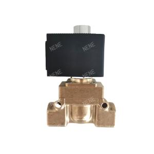 Wholesale electromagnetic valve 00126161 burkert 6014 D Direct Acting Bottom Plate Connection Normally Open 2.0 Flow Hole DC24V 8W Brass Valve Body 0~10bar from china suppliers