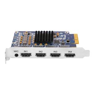 Wholesale TC200N4 4 Channels 1080P60 PCIe HDMI Video Capture Card Multipurpose from china suppliers
