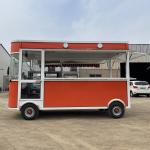 Multipurpose Battery Pack Fast Food Snack Catering Van Truck Cart for Commodity