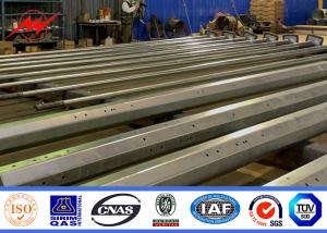 Wholesale 100ft Columniform Steel Power Pole Galvanized For Transmission Line from china suppliers