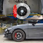 A Class W177 Mercedes Big Brake Kit 18 Inch Car Rim Front 6 Piston Brake Kit