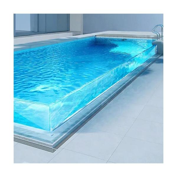 Outdoor Fiberglass Swimming Pool Density 1.19-1.20kg/cm3 High Light Transmission