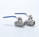 Two Way Thread End 1000wog 2 Piece Ball Valve Stainless Steel
