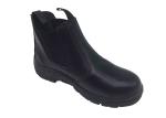 Womens Black Work Shoes Comfortable Non Woven Fabric Girls Protective Footwear