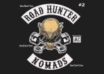 Heat Press 3D Metallic Motorcycle Club Patch Polyester Embroidered Biker Patches