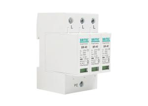 Wholesale Low Voltage Type 2 Surge Protection Device 3P 40kA AC Surge Protector from china suppliers