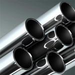 Bright 150mm Stainless Steel Welded Pipes 304L Tube Round Shape