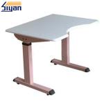 500*620mm Adjustable Table Top For Office Working Desk , White Color
