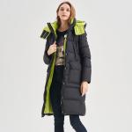 FODARLLOY 2022 new winter plus size warm women's coat long hooded cotton-padded