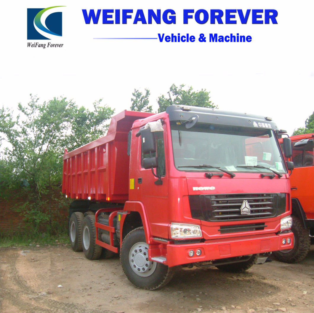 Chinese Brand Used HOWO 6*4 Heavy Dump Truck High Quality and Best Price for Sale in Africa