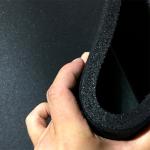 EPDM Rubber Flooring Tiles 100x100cm 50x50cm PSA Lamination For Gym