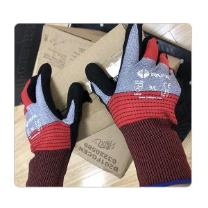 Wholesale Red Grey Silicone Free Warehousing And Transportation Firm Grip Women's Gloves from china suppliers
